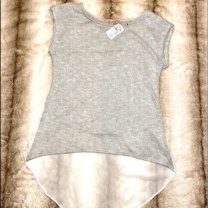 Casual Couture by Green Envelope asymmetric Blouse Top